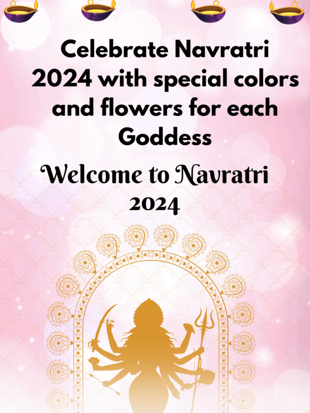 Celebrate Navratri 2024 with special colors and flowers for each Goddess
