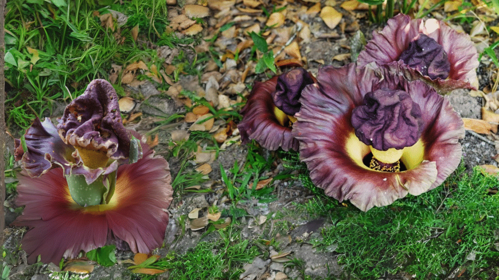 Elephant Yam Flower Suran Flower